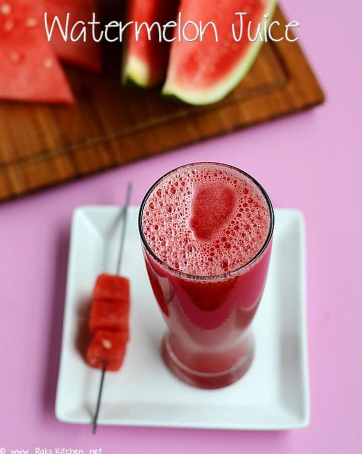 Watermelon Fruit Juice Recipe