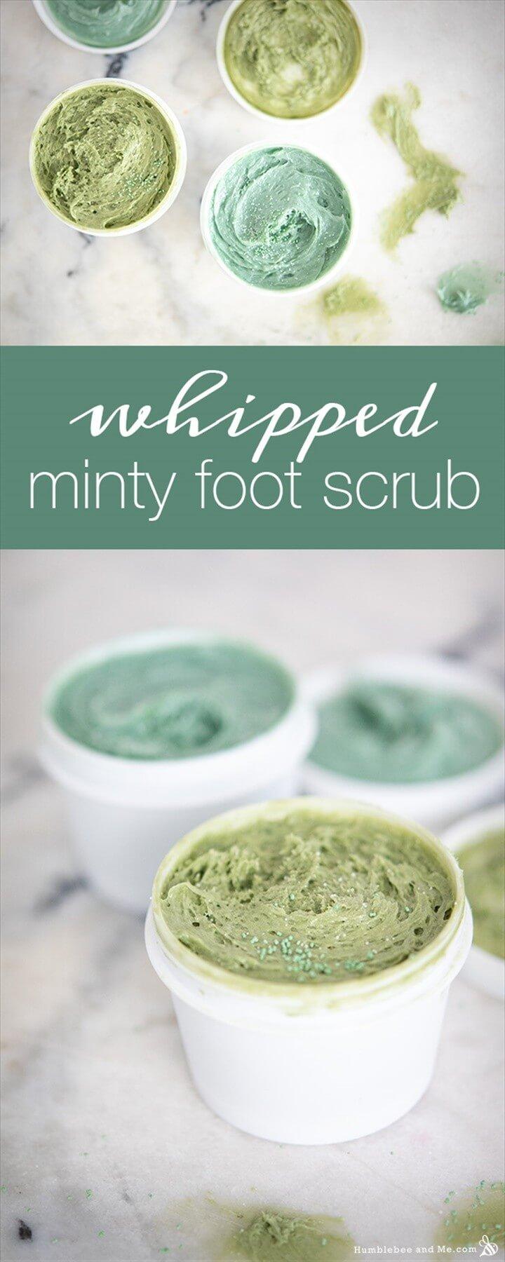 Whipped Minty Foot Scrub