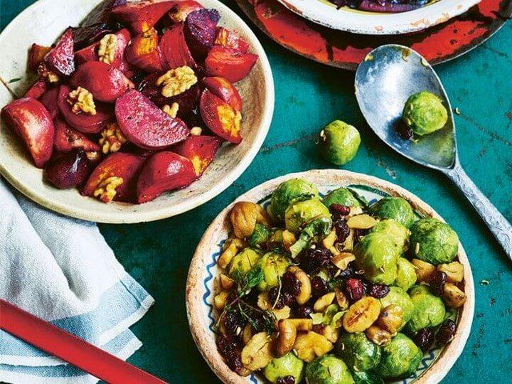 Zesty Brussels sprouts recipe with vegan