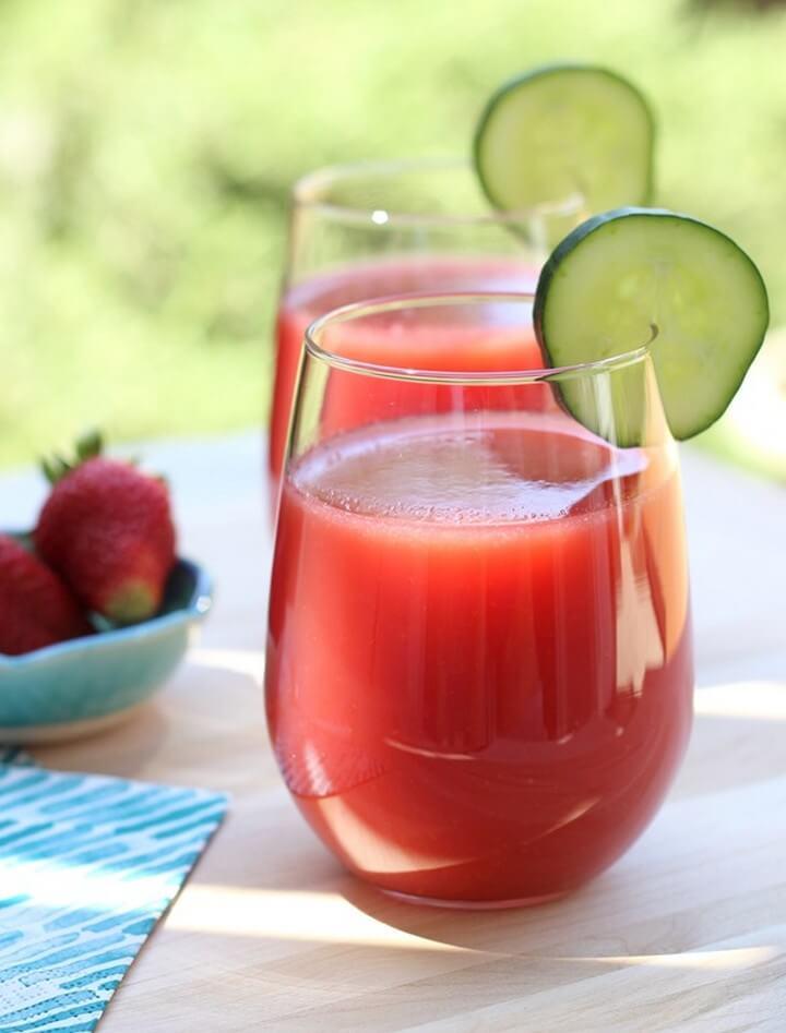 Glow From Within’ Watermelon Juice