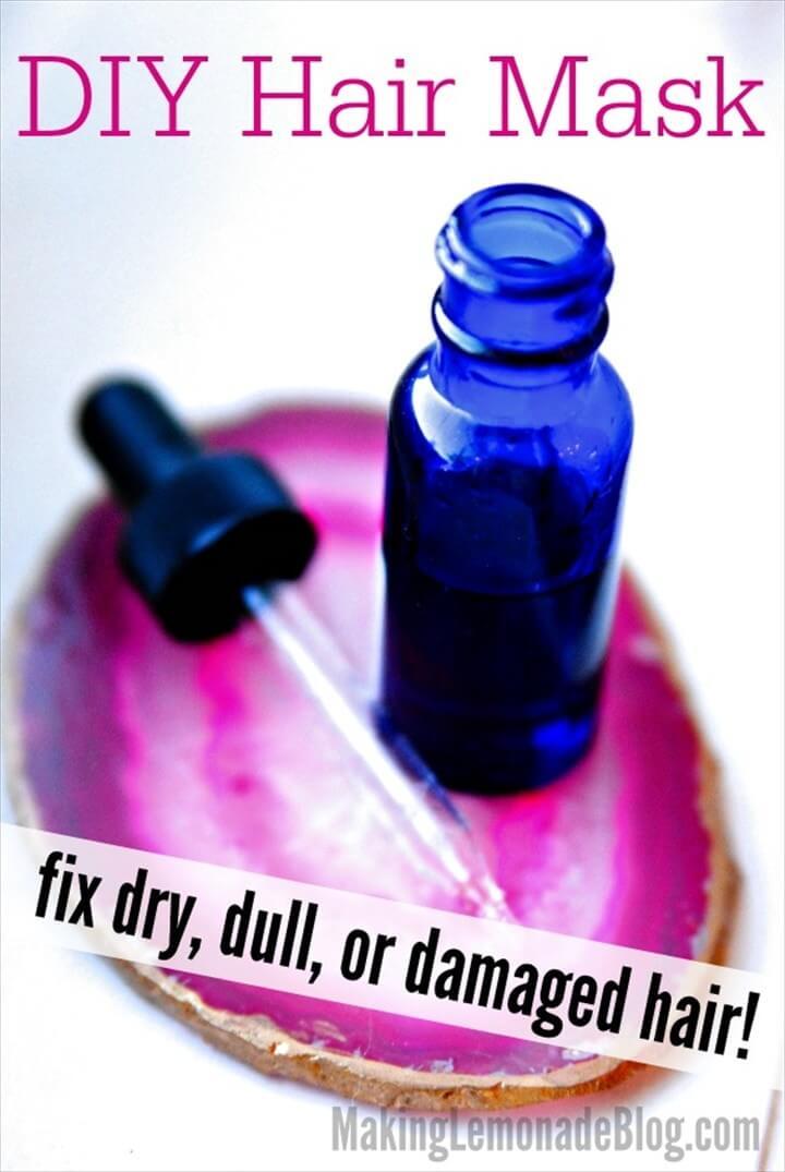 Amazing DIY Hair Mask With Essential Oils