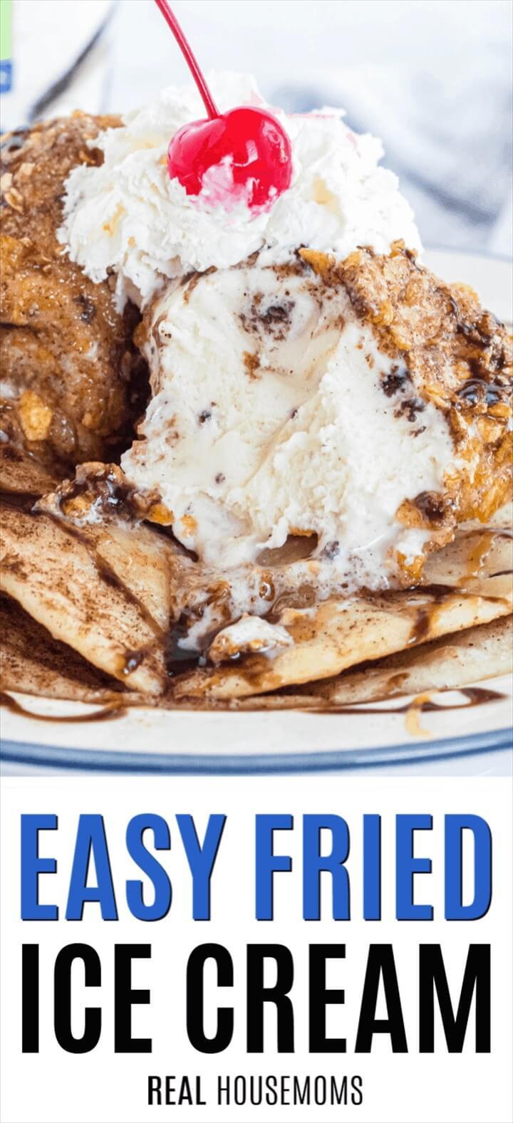 Best Fried Ice Cream Recipe