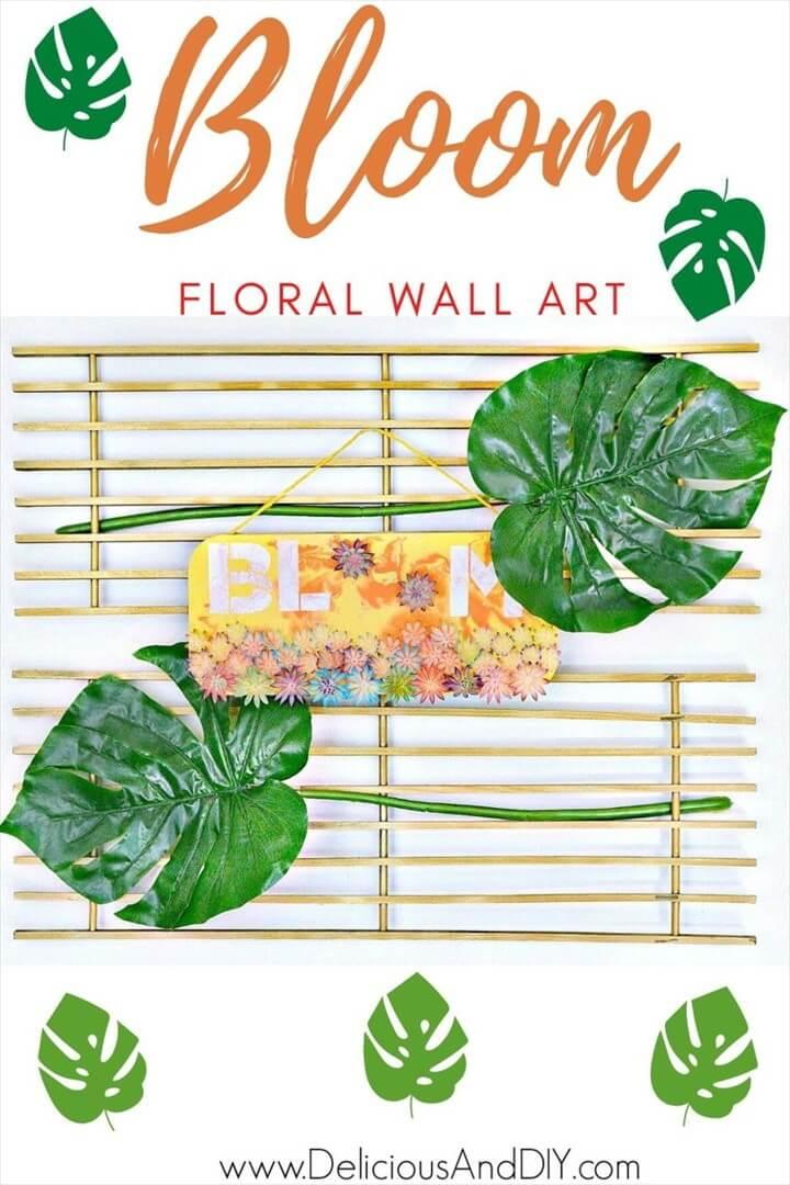 Bloom Floral Wall Art