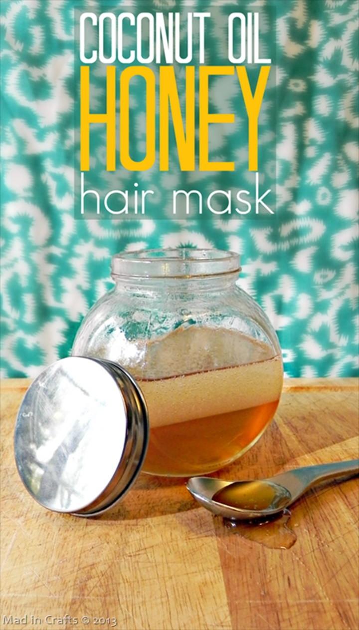 Coconut Oil Honey Hair Mask 1