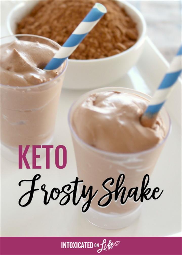 Copycat Keto Chocolate Frosty