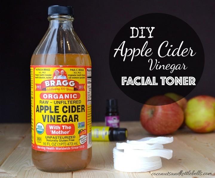 DIY Apple Cider Vinegar Facial Toner 1