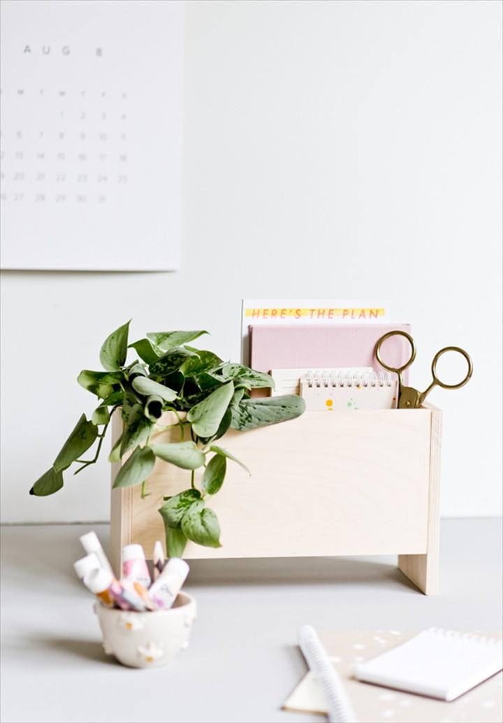 DIY Desk Organizer For Back To School And Beyond
