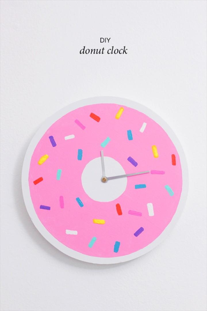 DIY Donut Clock