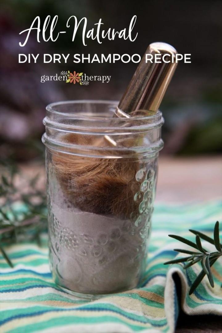 DIY Dry Shampoo Natural Recipe