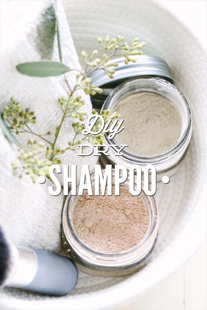 DIY Dry Shampoo for Dark And Light Hair Colors