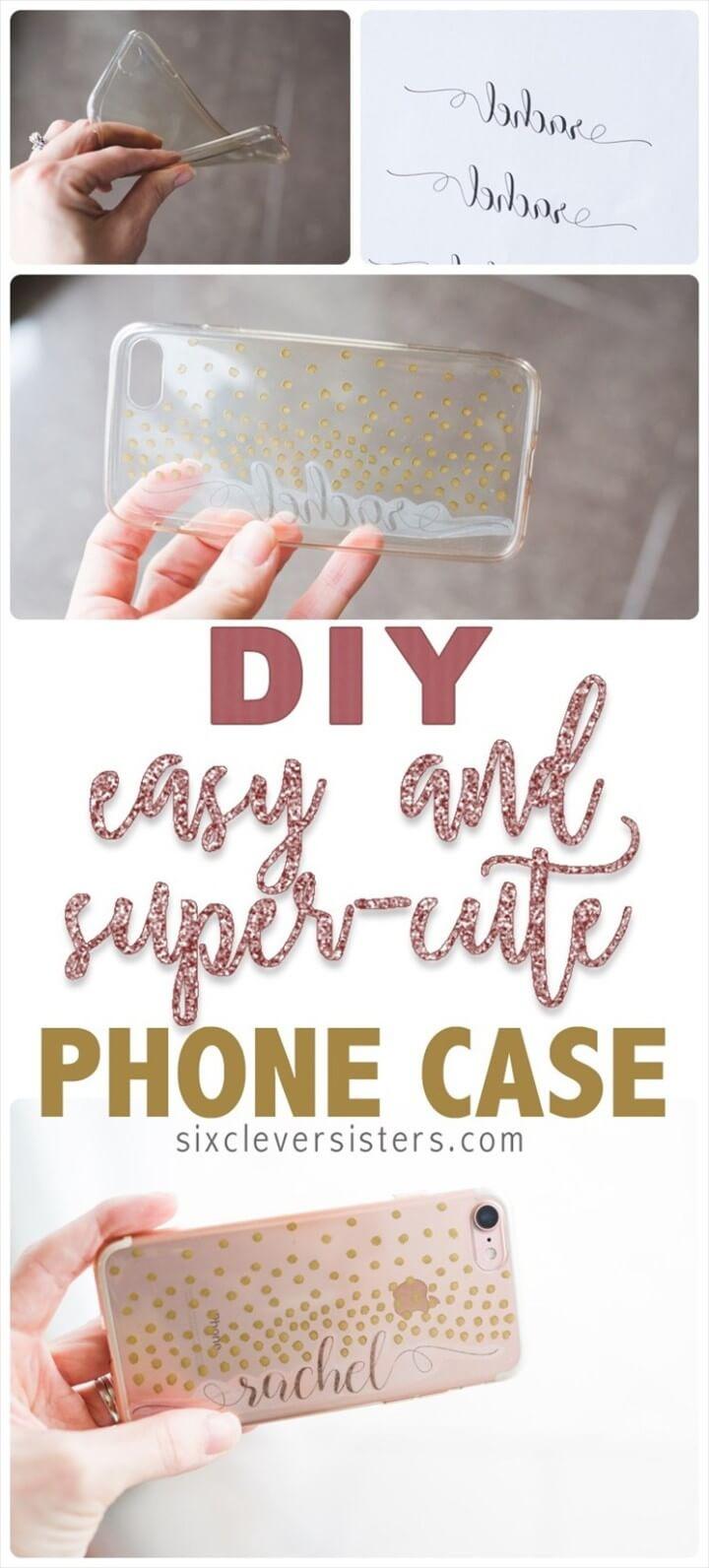 DIY Easy Super Cute Phone Case