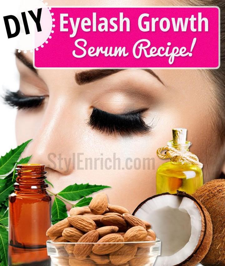 DIY Eyelash Growth Serum Recipes For Beautiful Eyelashes