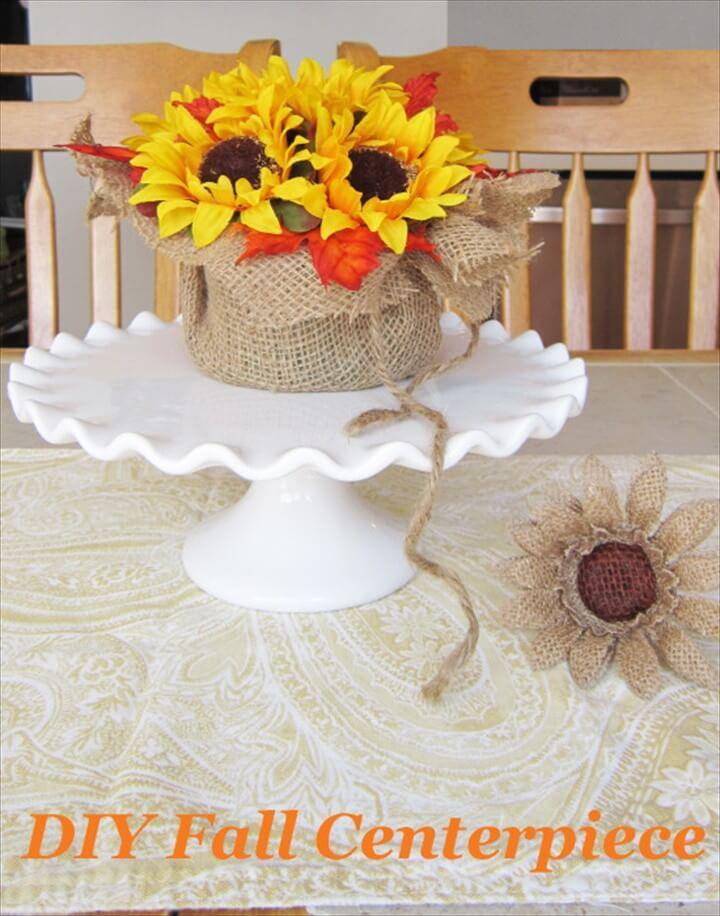 DIY Fall Centerpiece