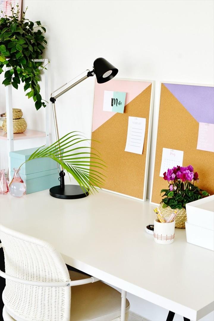 DIY Geometric Pinboards