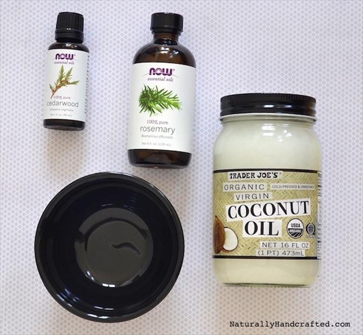 DIY Hair Growth Mask with Coconut Oil