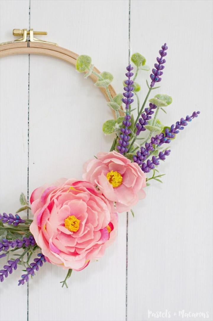 DIY Lavender Wreath Tutorial