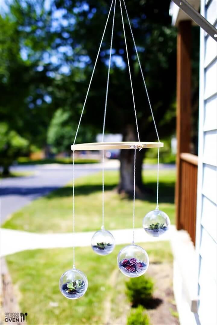 DIY Terrarium Mobile