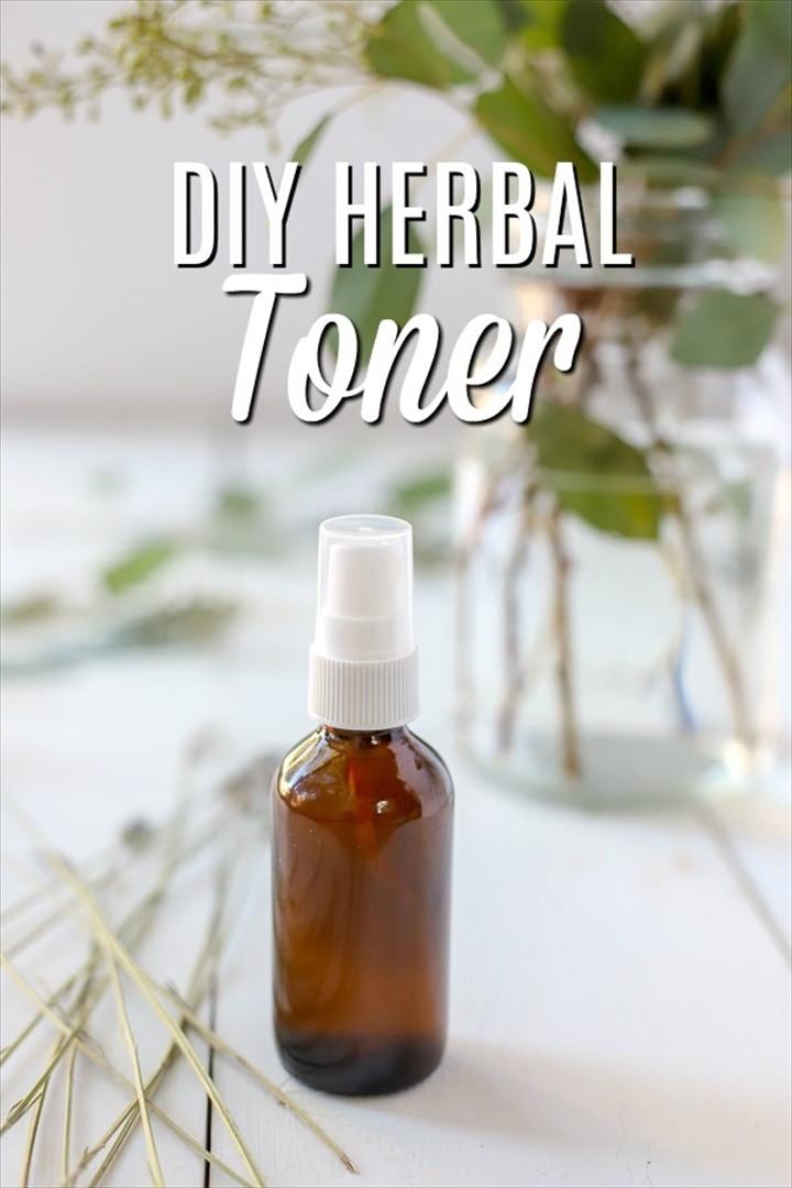 DIY Toner Simple Herbal Recipe