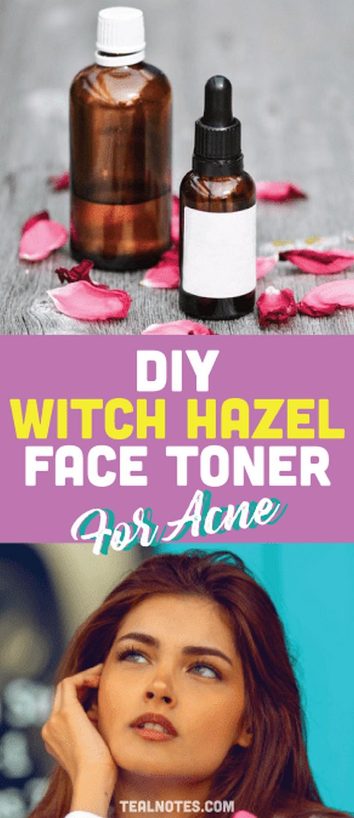 DIY Toner With Essential Oils Thayers Witch Hazel Face Toner
