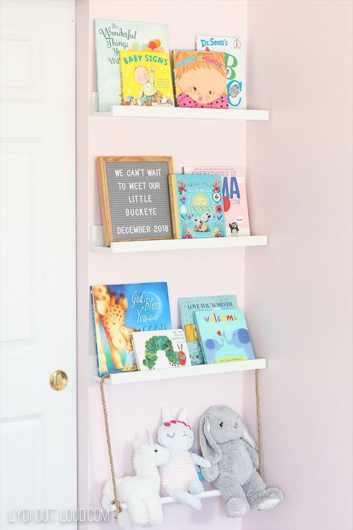 Decorative DIY Nursery Storage Ideas – One Room Challenge Week 3