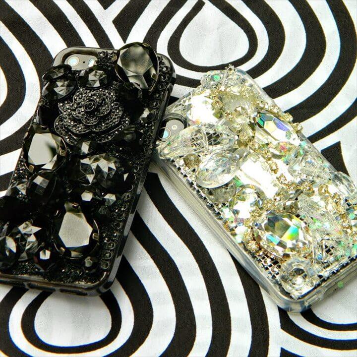 Easy Jeweled Cell Phone Case