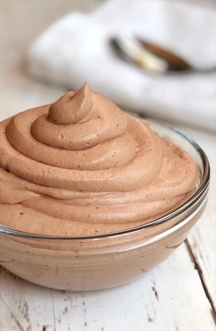 Easy Keto Chocolate Frosty