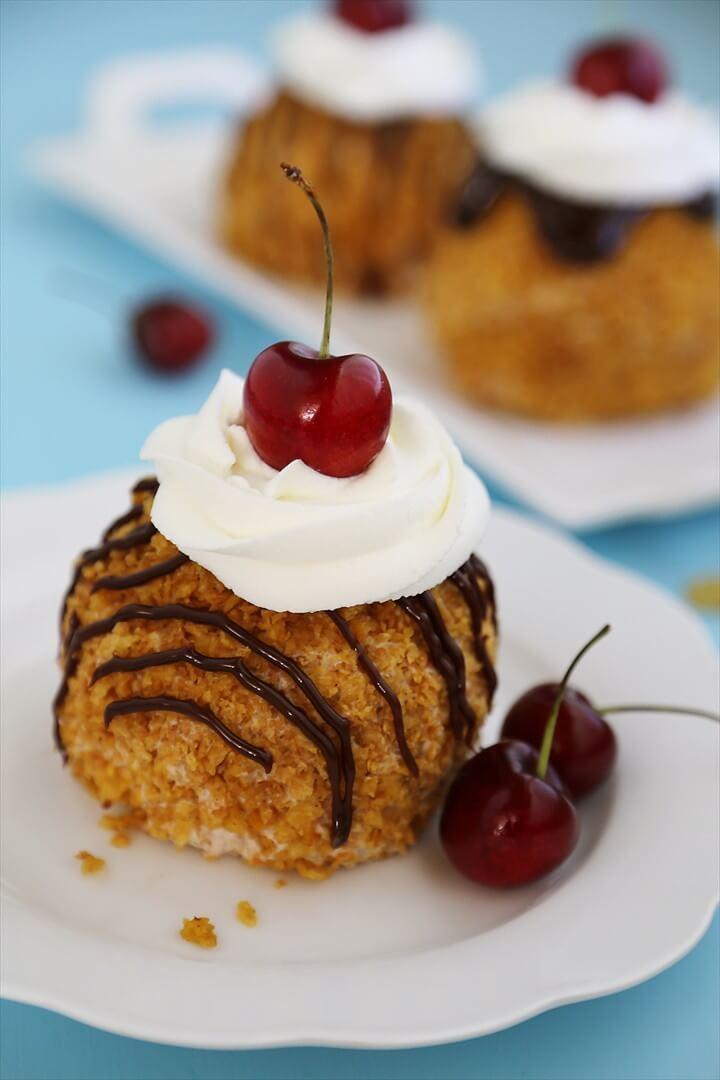 Easy Mexican Fried Ice Cream Recipe