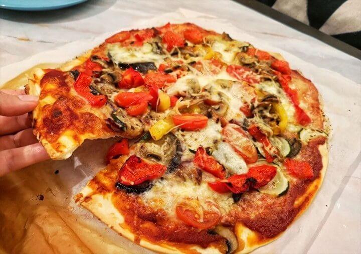 Easy Primavera Veggie Pizza Recipe