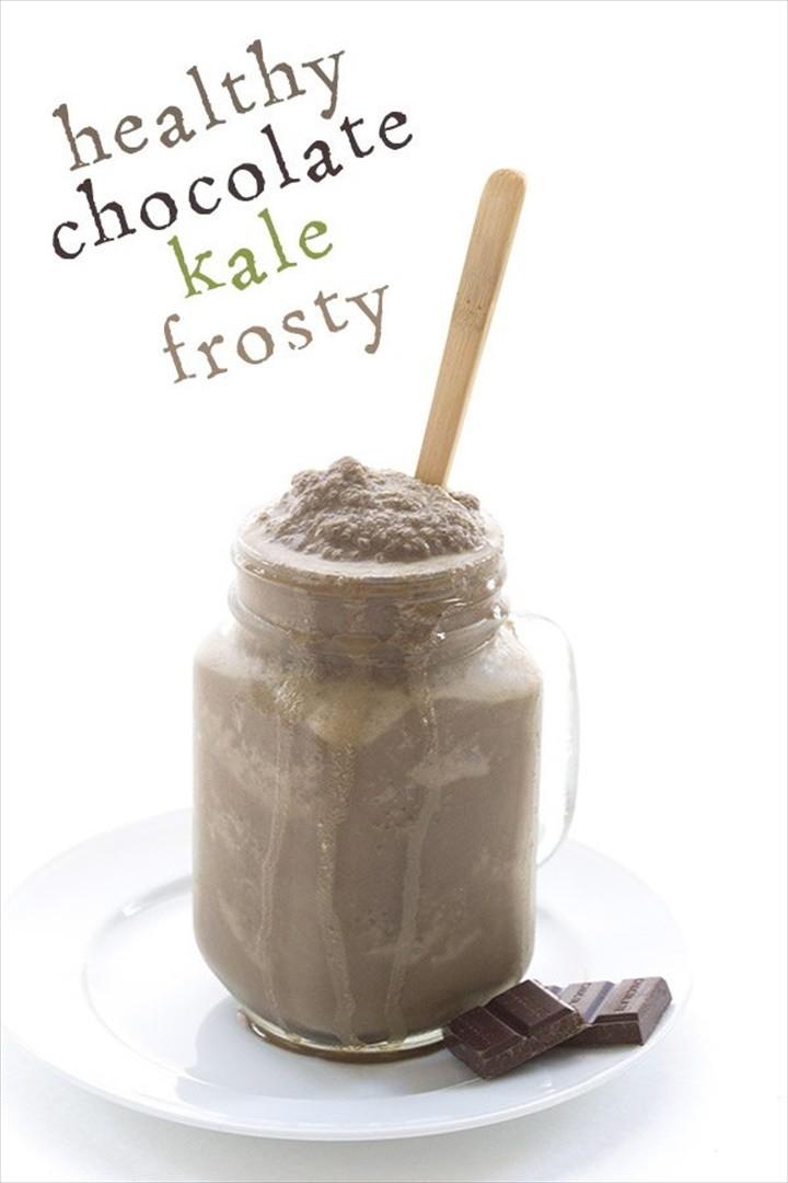 Healthy Dairy Free Chocolate Frosty