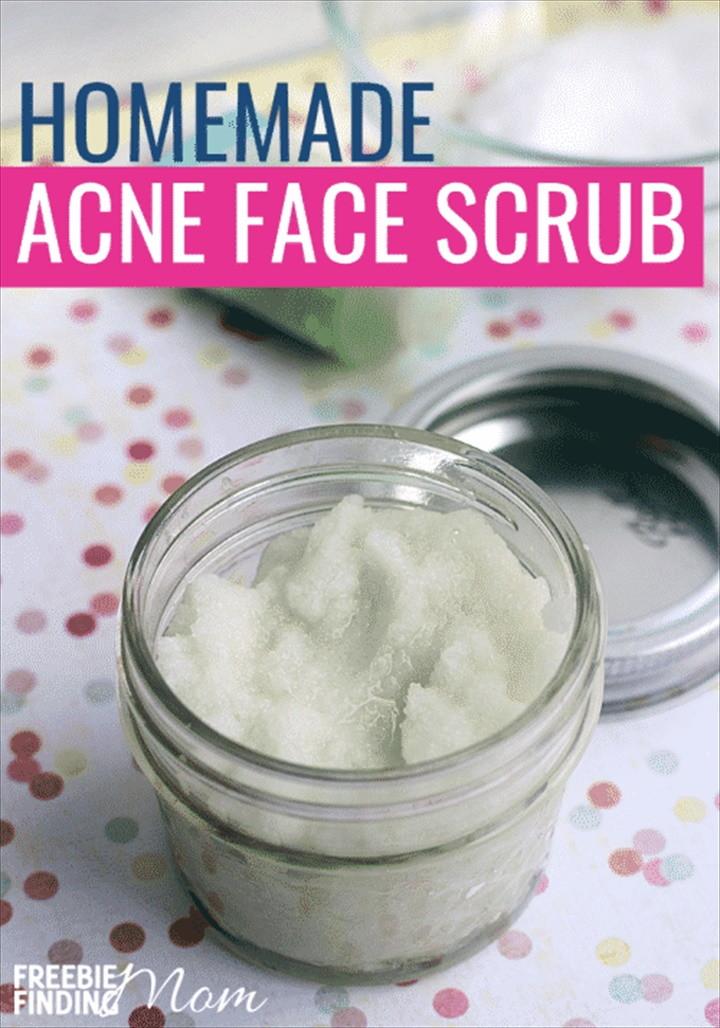 Homemade Face Scrub for Acne