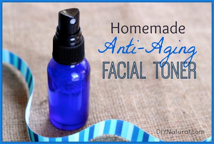 Homemade Toner Natural Anti Aging Face Toner for Beautiful Skin