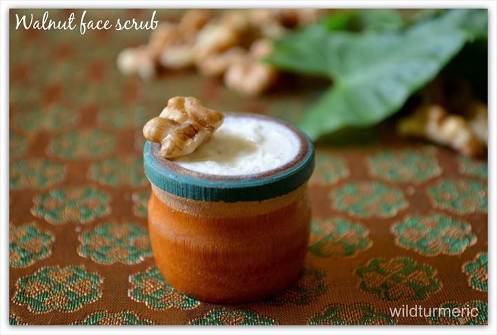 Homemade Walnut Face Scrub Recipe