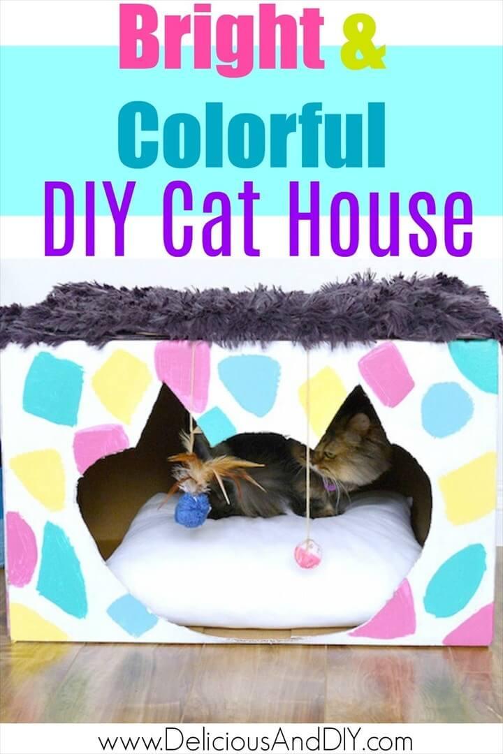 How To DIY Cat House Makeover