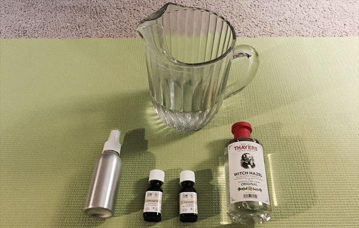 How To Make A Quick And Easy Yoga Mat Cleaning Spray