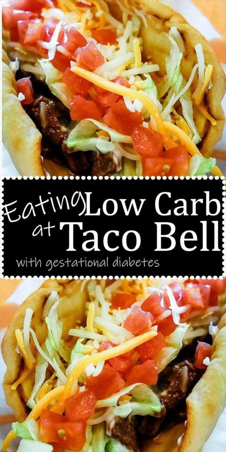 Low Carb Taco Bell for Gestational Diabetes
