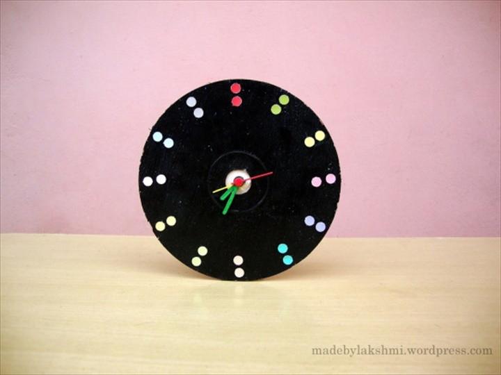 Old CD Wall Clock