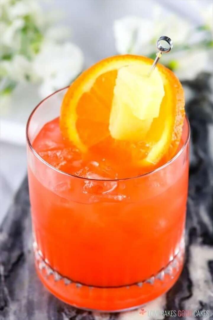 Orange And Pineapple Rum Punch