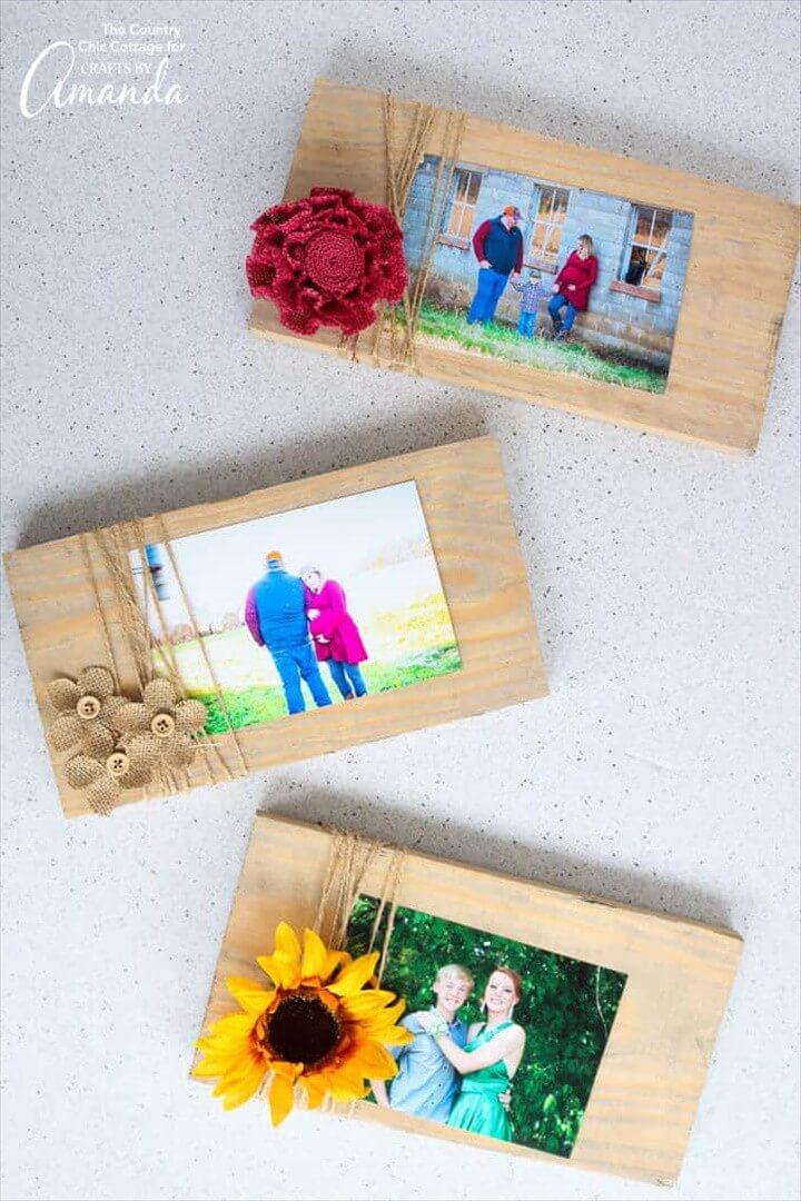 Scrap Wood Frames