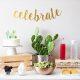 Simple Cactus Themed Baby Shower