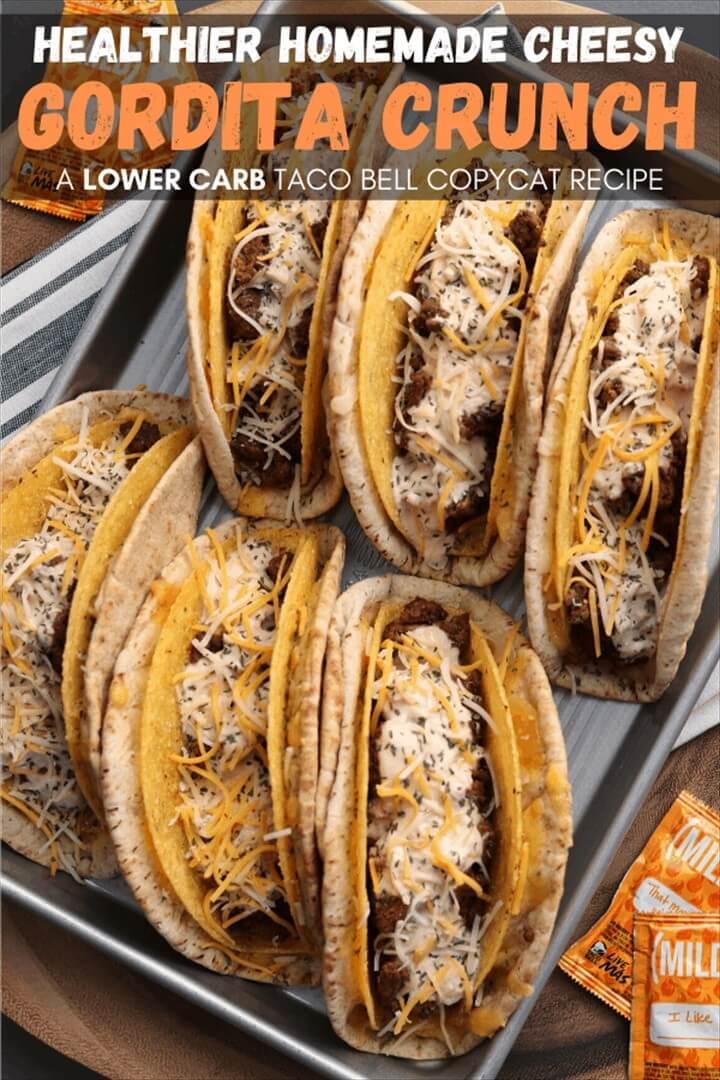 Taco Bell’s Cheesy Gordita Crunch Made Kinda Healthy