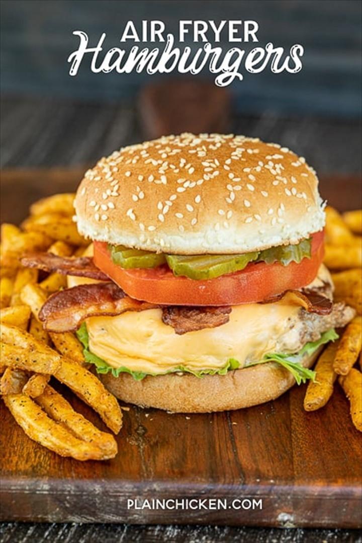 The Best Air Fryer Burgers 1