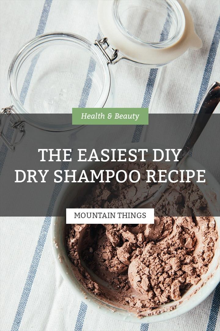 The Easiest DIY Dry Shampoo Recipe
