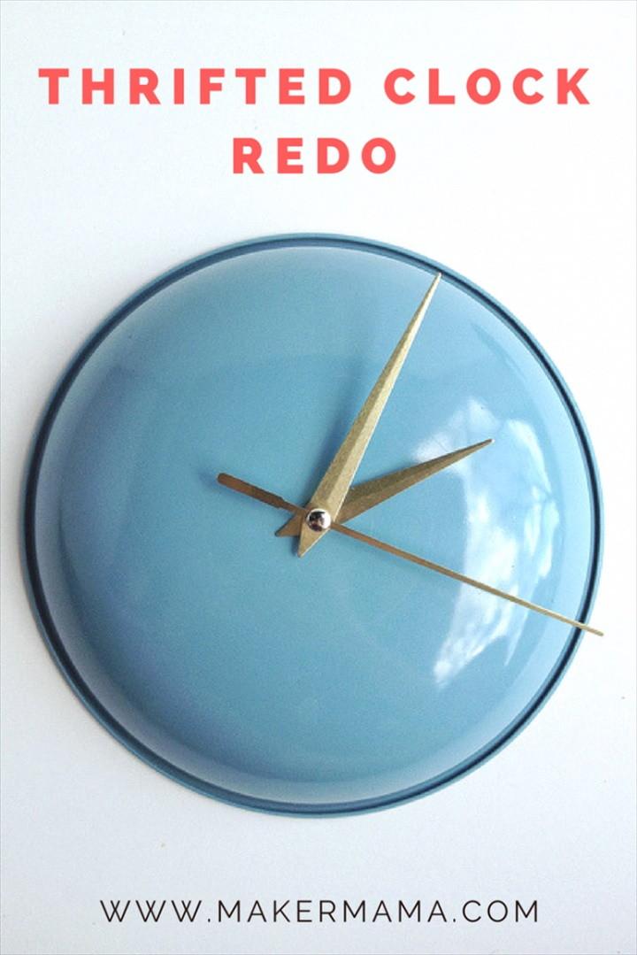 Thrifted Clock Redo