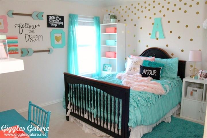 Tween Girls Bedroom Makeover