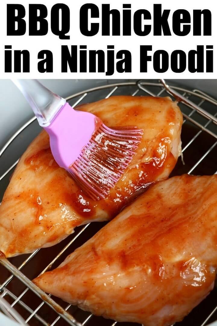 BBQ Ninja Foodi Chicken Breast