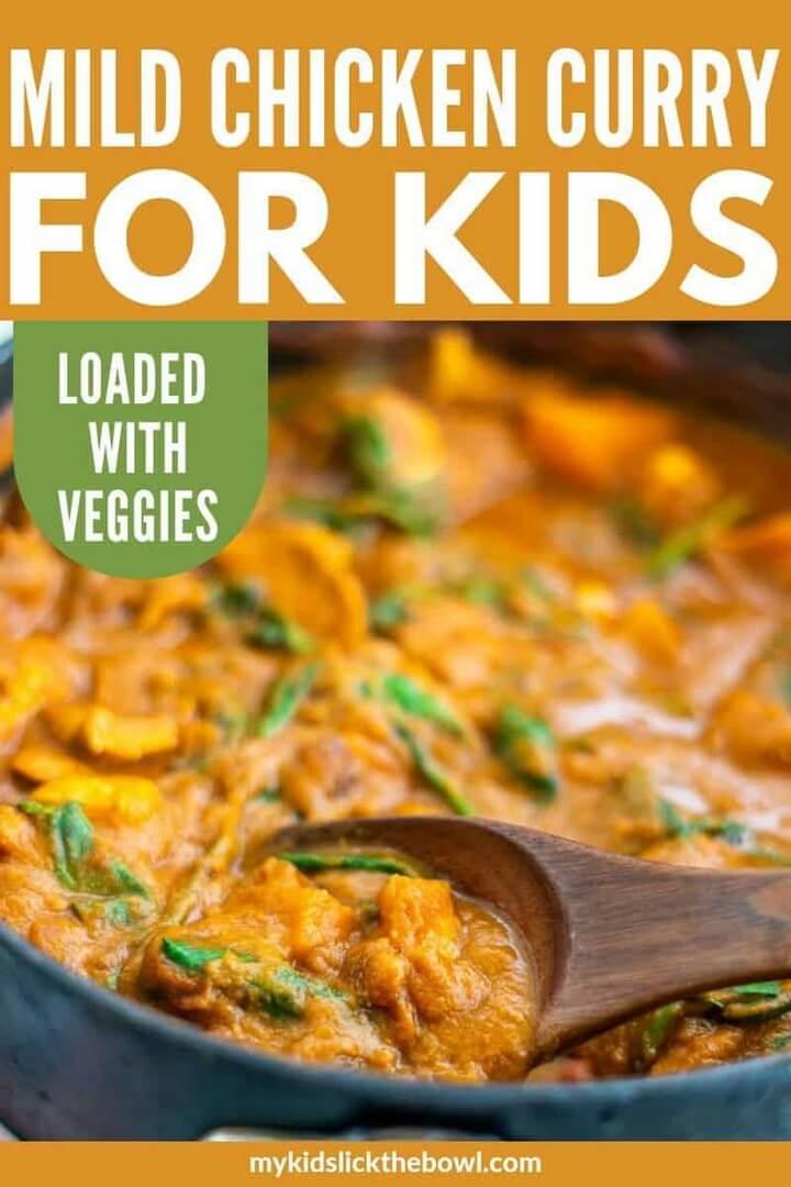 Chicken Curry For Kids