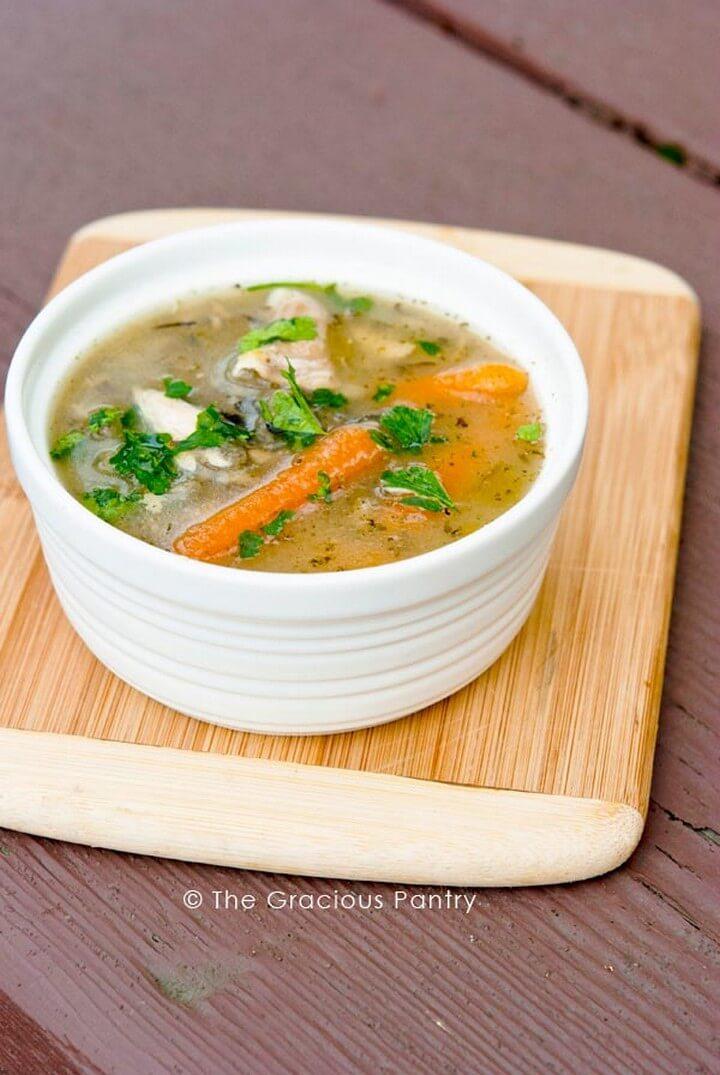 Clean Eating Chicken Stock