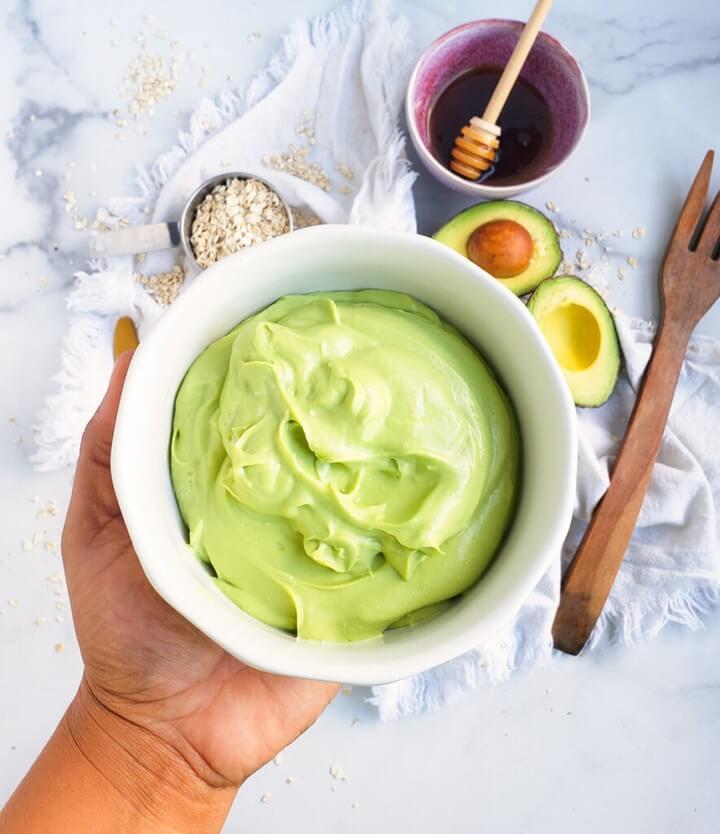 DIY Simple Hydrating Avocado Face Mask