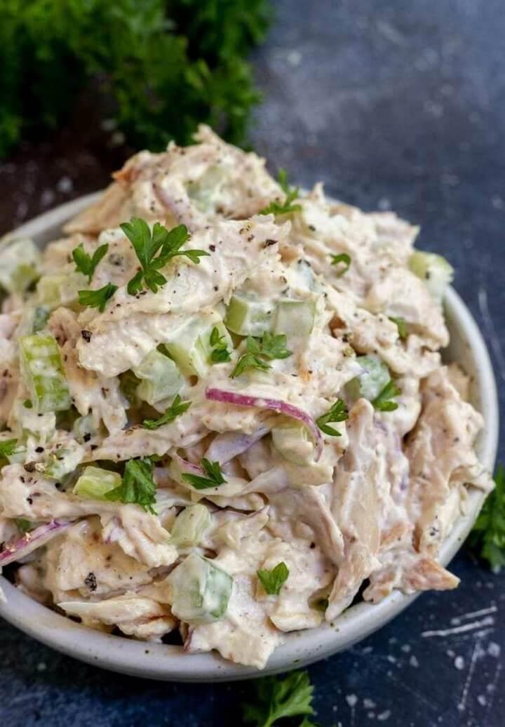 Easy Rotisserie Chicken Salad Recipe