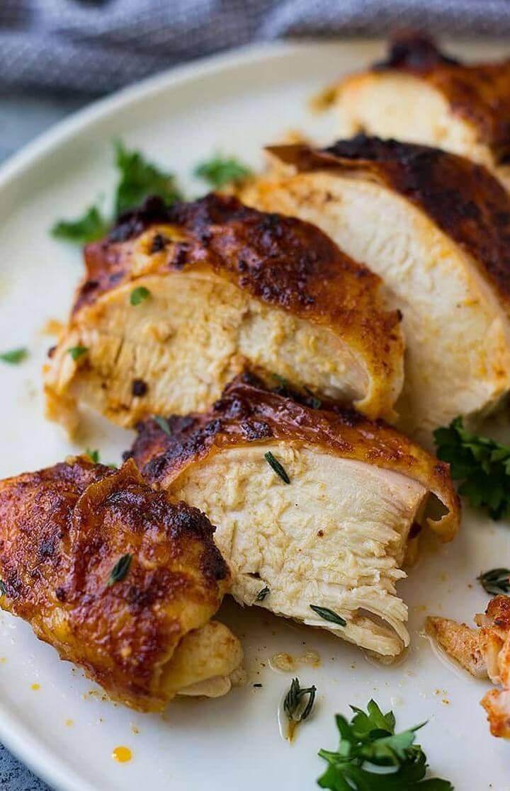 Homemade Oven Roasted Rotisserie Chicken